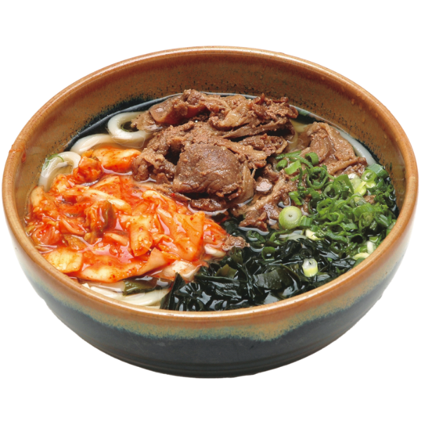 キムチ肉うどん