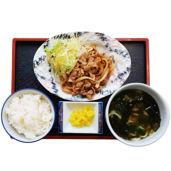 しょうが焼き定食